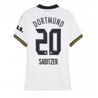 Borussia Dortmund Marcel Sabitzer #20 Tredje Tröja Kvinnor 2024-25 Korta ärmar